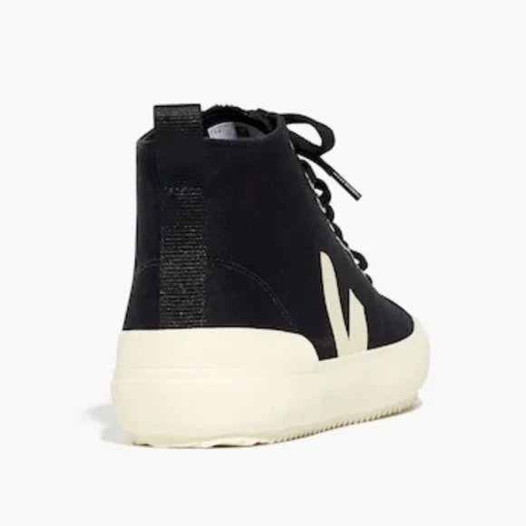 NIB Veja Nova High-Top Sneakers in Canvas Preppy classic academy womens 6M - Picture 9 of 11
